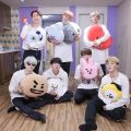 Kpop BTS BT21 Tata Shooky RJ plush toy Cooky pillow Chimmy van Mang Koya doll. 