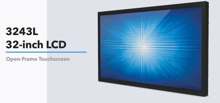 ELO 3243 Open Frame 32 Inches Touch monitors | Touch Screen | Touch Kiosk | Wall mounted display  (USed / Refurbished ) Television