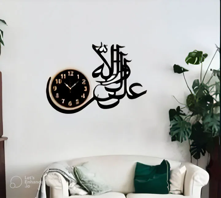 Brand 3D Islamic Clock |Clocks for rooms