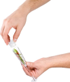 Oil Dispenser Bottle with infuser 17 oz, with no-drip Spout, made of glass. 