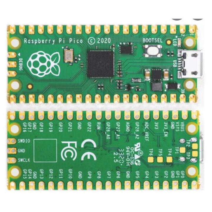 Original Raspberry Pi Pico - RP2040 Dual Core ARM Cortex M0+ Microcontroller Board - 2MB Flash (Support MicroPython & C++)