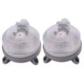 2X Air Differential Pressure Switch 20-200Pa Adjustable. 