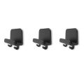【3C VictoryEagle Store】3x Adhesive Phone Tablet Holder Wall Hook for iPad Cellphone. 