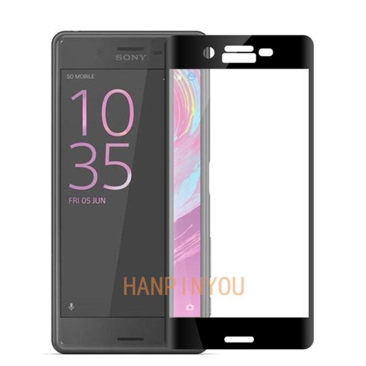 2 Pcs For Sony Xperia X F5121 / X Performance 9H Ultra Thin 3D Curved Full Cover Screen Protector Tempered Glass Protective Film