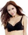 Underwire Full Coverage Lace Sheer Bra. 