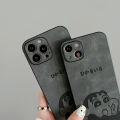 【 COD+Free Shipping 】pinch cheek Crayon Shin-chan voltage texture leather phone cases for iphone 15 Pro Max 14 Pro Max i14 Plus 13 Pro Max i13 13pro 11 Pro Max i11 7 Plus 8 Plus iX Xs Max 12 Pro Max. 