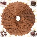 New High Quality Silicone Chocolate Molds Different Shapes Chocolate cake Baking Tools Non-stick Cake Molds Jelly&Candy Molds 3D shape DIY Hot Sale. 