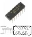 3pcs 74LS02 QUAD 2-INPUT NOR GATE 7402 logic IC 74HC02. 