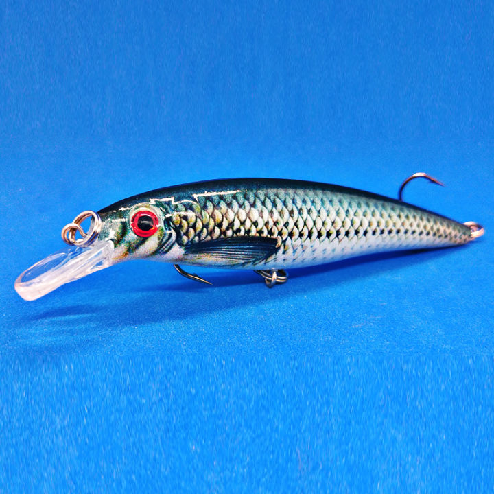 【mogge Store】DHYJSFDC Floating Minnow Wobbler 8.5cm/11cm 11.3g/13.4g Fishing Crankbaits Jerkbait Perch Pesca Fishing Lures