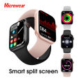 Microwear 007 Wireless Charging Smart Watch with Calling Feature. 