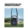 GTS 1767 Solar Charging Wireless Bluetooth Speakers - MP3 Music Player - SD Card FM Radio USB Rechargeable Speaker - 4 inch Drive Size - Greatnice BEST Quality loudspeaker Sound Players Double Solar Wireless Speaker – LED Light Flashlight Portable Speaker. 