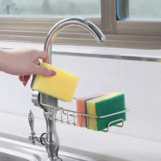 3-in-1%20Stainless%20Steel%20Sponge%20Holder%20for%20Kitchen%20Sink%20-%20Space-Saving%20Faucet%20Rack%20&%20Dish%20Rag%20Hanging%20Caddy%20-%20Image%207