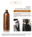Keraplex Brazilian Caviar keratin Hair Straightening Shampoo keratin Treatment and Sulfate Conditioner 1000ml. 