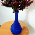 DECORATION  PACK OF 2 NARROW NECK ARTIFICIAL FLOWER PLANT. 