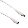 DC power male female cable 12V Plug DC 5.5x2.1Adapter cable Plug Connector for For CCTV Camera and 3528 5050 LED Strip Light. 