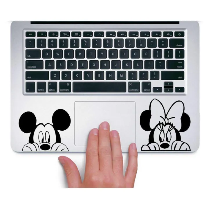 Laptop%20Sticker%20-%20Mickey%20and%20Minnie%20Peeking%20Up%20Disney%20-%20for%20Laptop%20Trackpad%20Vinyl%20Sticker%20Decal%20(2.5%20inch)%20Size:2.5%20inch%20-%20Image%202