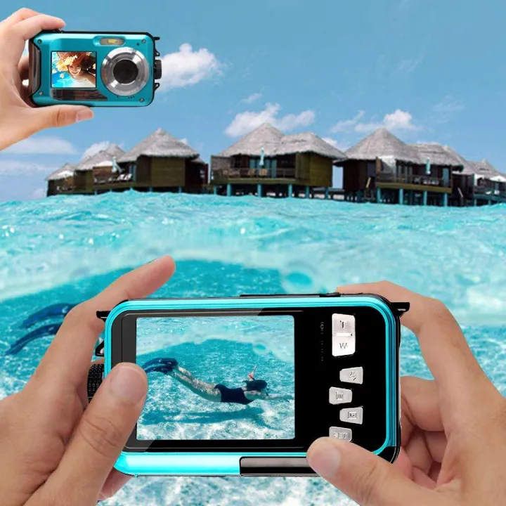 16%20MP%20Digital%20Camera%20Underwater%2010m%20Waterproof%20Camera+%208x%20Zoom%20(F)%20-%20Image%205