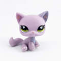 LPS pet shop toys Original animal PERSIAN YELLOW cat cute kitty with green eyes lovely anime toys for kids. 