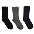 Men's Classic Cotton Dress Socks Thin Lightweight for Office Business Non-binding Comfortable Casual Crew Socks Pack of 3 - 6. 