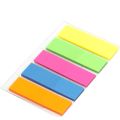 Pack of 5 Sticky Note Pad - 100 pages each = 500 sticky notes - Random color. 