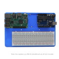 Raspberry Pi 4/3B+ Plate, 5in1 RAB Holder Breadboard Base/ ABS Case / Education Platform for Arduino UNO Mega 2560/ Raspberry Pi. 