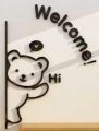 3D Wooden Wall Art Wall Décor Art for Home Room Decoration Items Trending Black MDF Wooden Panda Wall Art. 