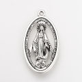 20pcs Tibetan Style Alloy Pendants Miraculous Medal The Blessed Virgin Mary Metal Charms for DIY Bracelet Necklace. 