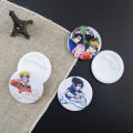 Naruto Anime Round Badge Gaara Haruno Sakura Surrounding 5.8cm Brooch Epaulettes Badges Armbands Accessories pendant. 