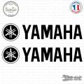 Car & Bike Sicker - 2 Stickers Logo Yamaha Decal Aufkleber Pegatinas YAM03 28CM X 6CM. 