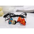 Cartoon in-Ear Stereo Wired Earphones with Additional 2 Colour Earbuds for Kids Boys Girls | Headphone for All Android/iOS Device. 
