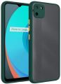 For Realme C11 - High Quality Matte PC Back Soft TPU Frame Shockproof Color Button with Camera Protection Lens Protection Camera Protective Back Cover Case For Realme C11. 