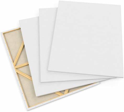 Stretched%20Canvas%20for%20Painting%208x12%20Inch%20Value%20Pack%20of%206%20100%25%20Cotton%20White%20Blank%20Canvas,%20Artist%20Framed%20Canvas%20for...%20-%20Image%206