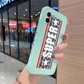 YIWESAN For vivo Y15A Case Thin Side New Design Phone Case Square Edge Pattern Silicone Casing Fashion Tide Full Back Cover Camera Shockproof Protection Cases Softcase Men Women. 