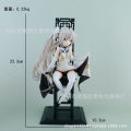 Yuan Zhi Kong Anime Surrounding Cheongsam Handmade Ornament with Chair Qiongmei Home Decoration Beautiful Girl Model. 