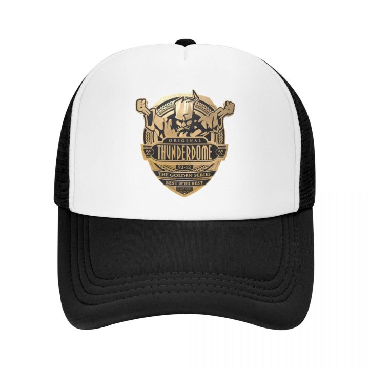 Punk Thunderdome Baseball Cap Women Men Breathable Hardcore Techno And Gabber Trucker Hat Performance