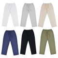 Linen Trousers for Men Wide Cargo Pants Summer Oversize Plus Size Linens Streetwear Spring Harajuku Men's Clothing. 