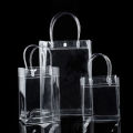 Clear Tote Bags Friendly Purse Shoulder Handbag PVC Transparent Plastic Pouch. 