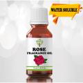 Herbology Rose Water Soluble Fragrance oil for Diffuser - Rose Fragrance Oil Humidifier Fragrance for Living Room, Car, and Office Spaces - Air Freshener. 