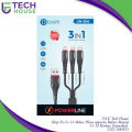 Premium Fast Charging and Data Cable 3 In One UN-300. 