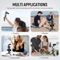 5-in-1 Video Making & Vlogging Kit | Tripod, LED Light, Microphone, Phone Holder & Wireless Remote | Smartphone Video Accessories. 