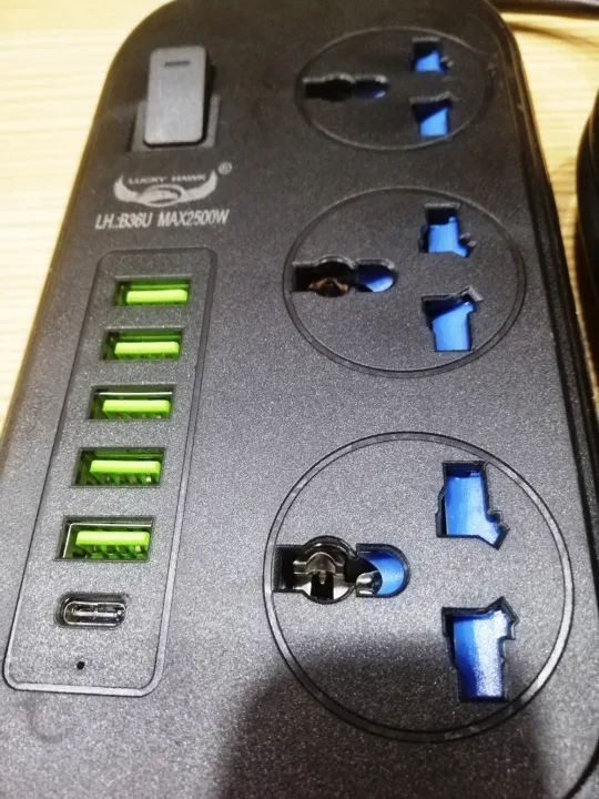 Smart%20Universal%20Extension%20Board%203%20Power%20Socket%20+%205%20Usb%20&%201Mobile%20Plug%20For%20Mobile%20Charging%20Ports%20With%201.8%20Meter%20Heavy%20Duty%20Copper%20Wire%20Black%20-%20Image%203