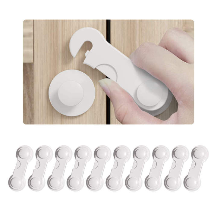 Baby Proofing Cabinet Locks for Babies Kitchen System with 3M Strong ...