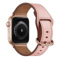 High Quality Genuine Leather Watch strap For Apple Watch Band 7 41mm 45mm For Apple Watch 6 SE 5 4 3 2 1 38mm 40mm 42mm 44mm Business Strap for iwatch Series Belt Accessories. 
