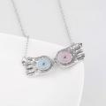 Rj Movie Hp Magic School Luna Lovegood Glasses Pendants Necklaces Witch Wizard Double Hands Men Love S Jewelry. 