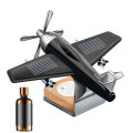 Solar Aeroplane Aircraft Car Perfume Car Air Freshener - with perfume. 