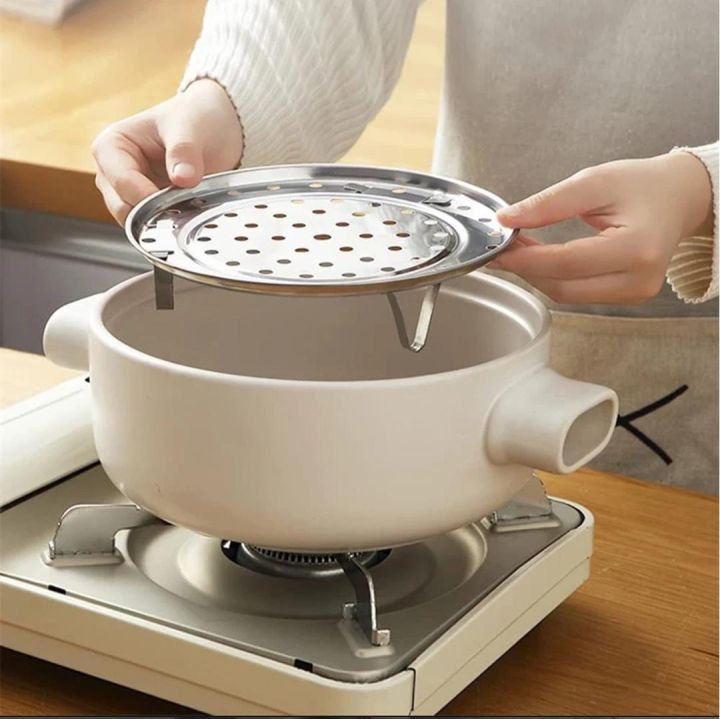 8 inch/9 inch Stainless Steel Steamer Steamer Stand Steamer Pot Stand Steamer Rack Steaming Tray Kitchen Accessories