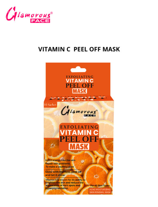 Glamorous%20Face%20Exfoliating%20Vitamin%20C%20Peel%20Off%20Mask%20-%20Image%202
