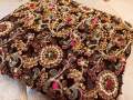 MUGHAL E AZAM Luxury Chiffon Collection 2 piece Shirt & Dupatta Fabric Pure soft Chiffon SWAROVSKI CRYSTALS & BEADS COMPLETE HANDMADE WORK. 
