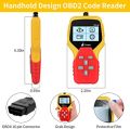 Foseal Wired OBD2 Scanner,Plug and Play OBDII Code Reader, Car Diagnostic Tool for OBDII Protocol Cars Since 1996 Orange. 