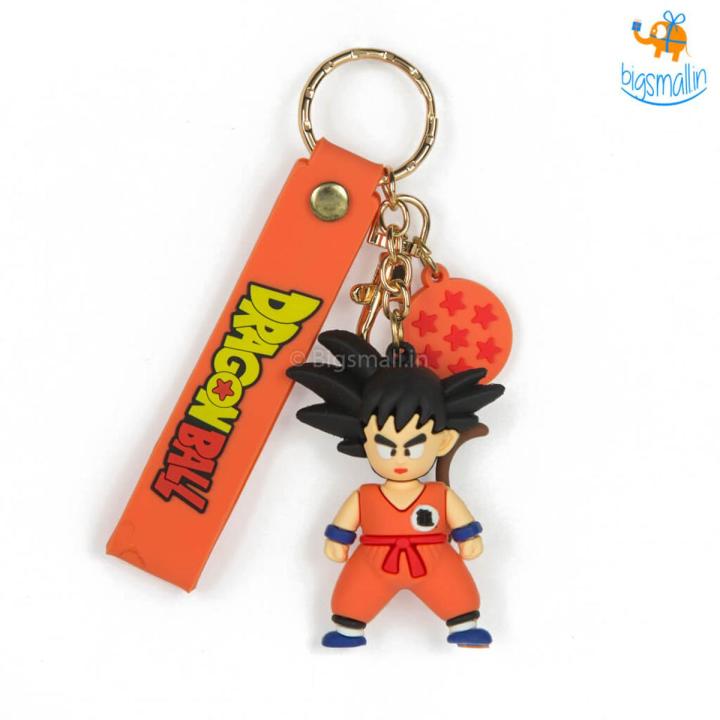 Dragonball z keychain Goku keychain high quality key holder key chain tag dragonball z anime manga goky key chain dragonballz Key ring high quality PVC large strong grip key chain